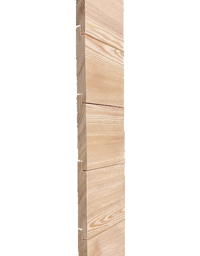 Co2 Douglas Fir &reg; Half lap Cladding