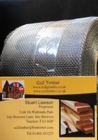 Co2 Douglas Fir Stainless Steel Cladding Mesh